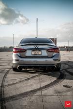 Infiniti Q50S on Vossen Wheels (HF-2) 2018 года